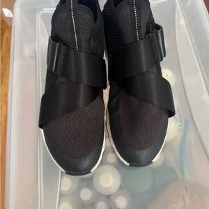 Sorel Women's Black Strap Sneakers